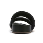 Mayla Slide - Black Nappa