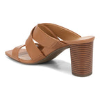 Merlot Heeled Sandal - Toffee