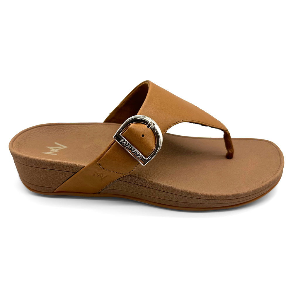 Mia Vita Women's Faith Tan