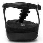 Miami T-Strap Sandal - Black