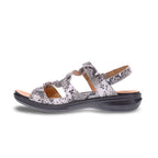 Miami Adjustable Sandal - Natural Snake