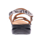 Miami Adjustable Sandal - Natural Snake