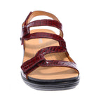 Miami Adjustable Sandal - Red Croc