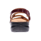 Miami Adjustable Sandal - Red Croc