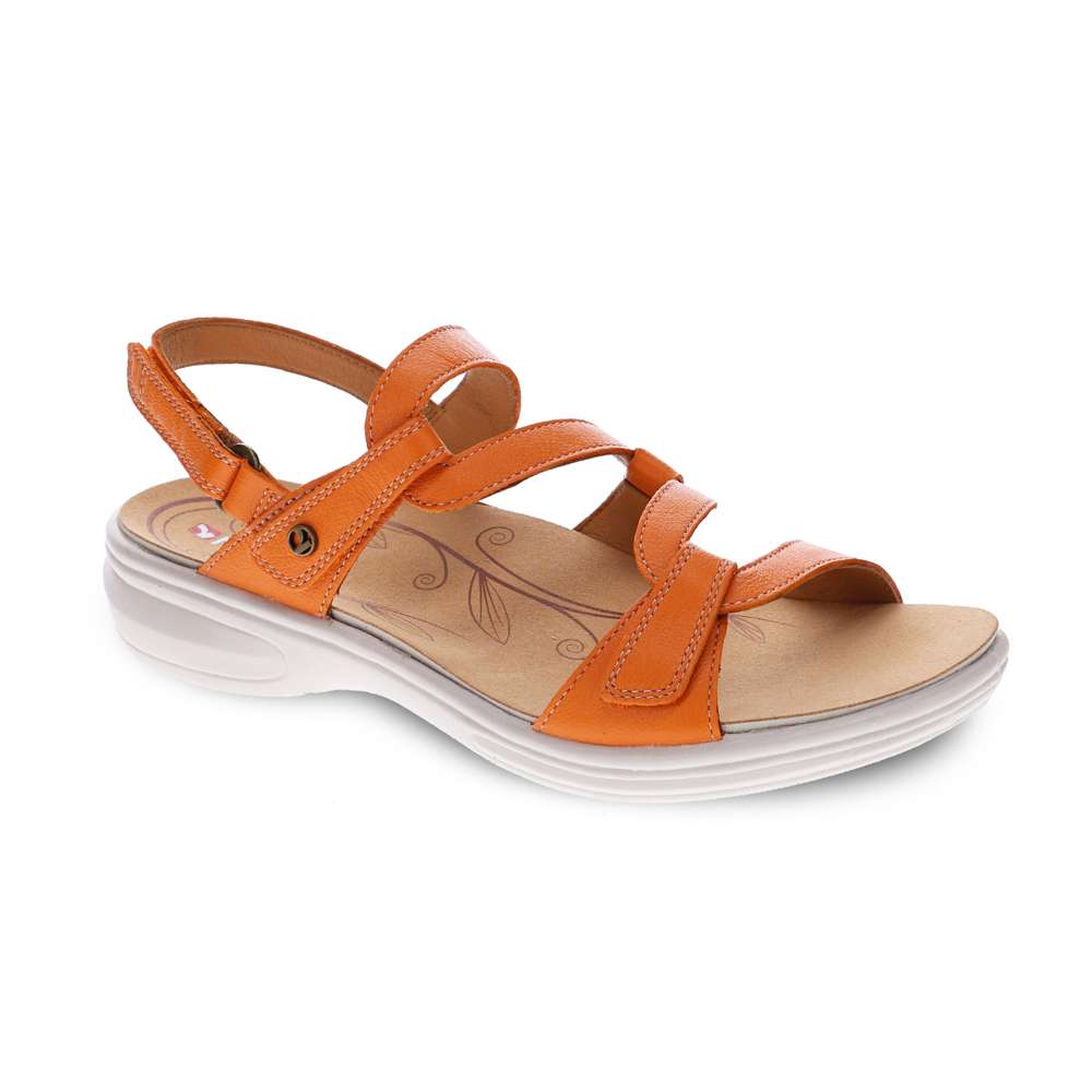 Miami Adjustable Sandal - Rustic Orange