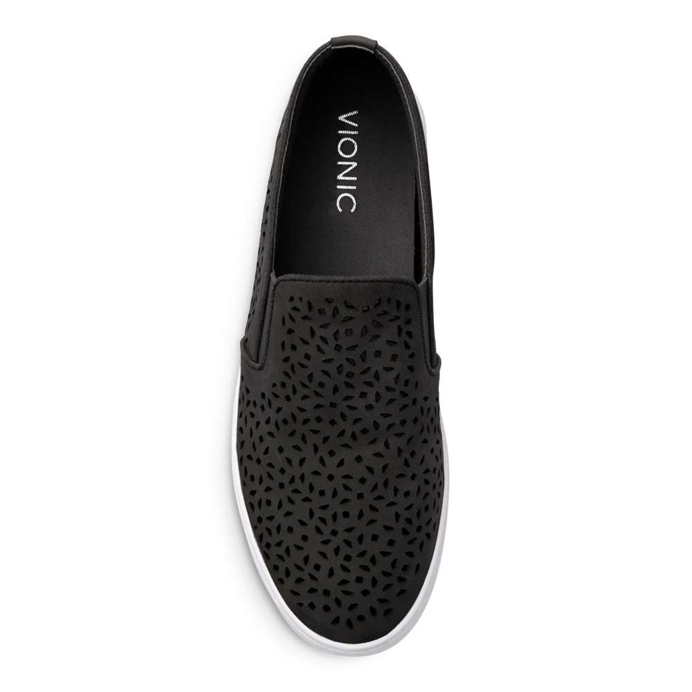 Midi Perf Slip-On Sneaker - Black