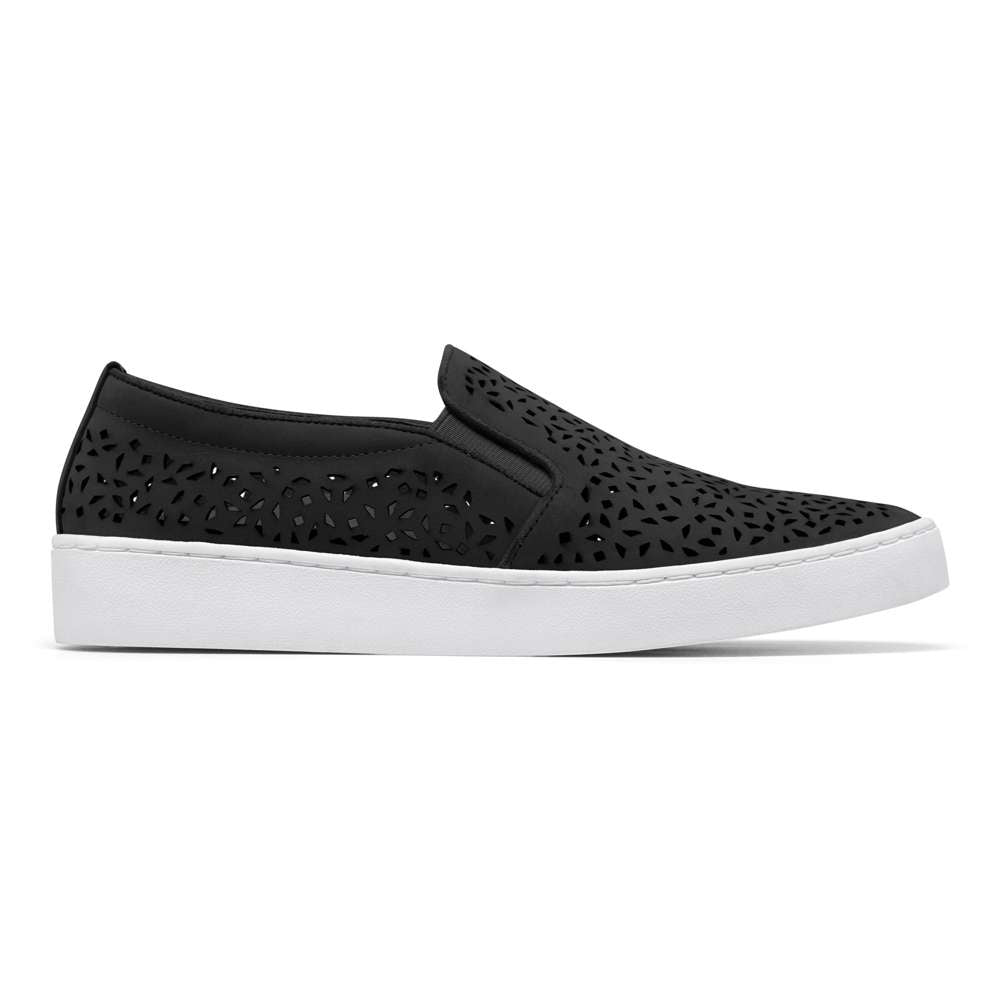 Midi Perf Slip-On Sneaker - Black