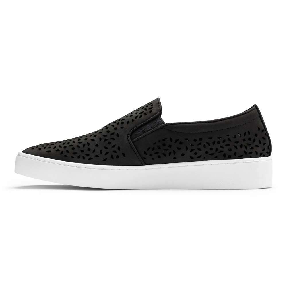 Midi Perf Slip-On Sneaker - Black