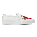 Midi Slip-On Sneaker - White Floral