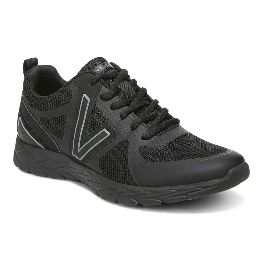 Miles II Sneaker - Black/Charcoal