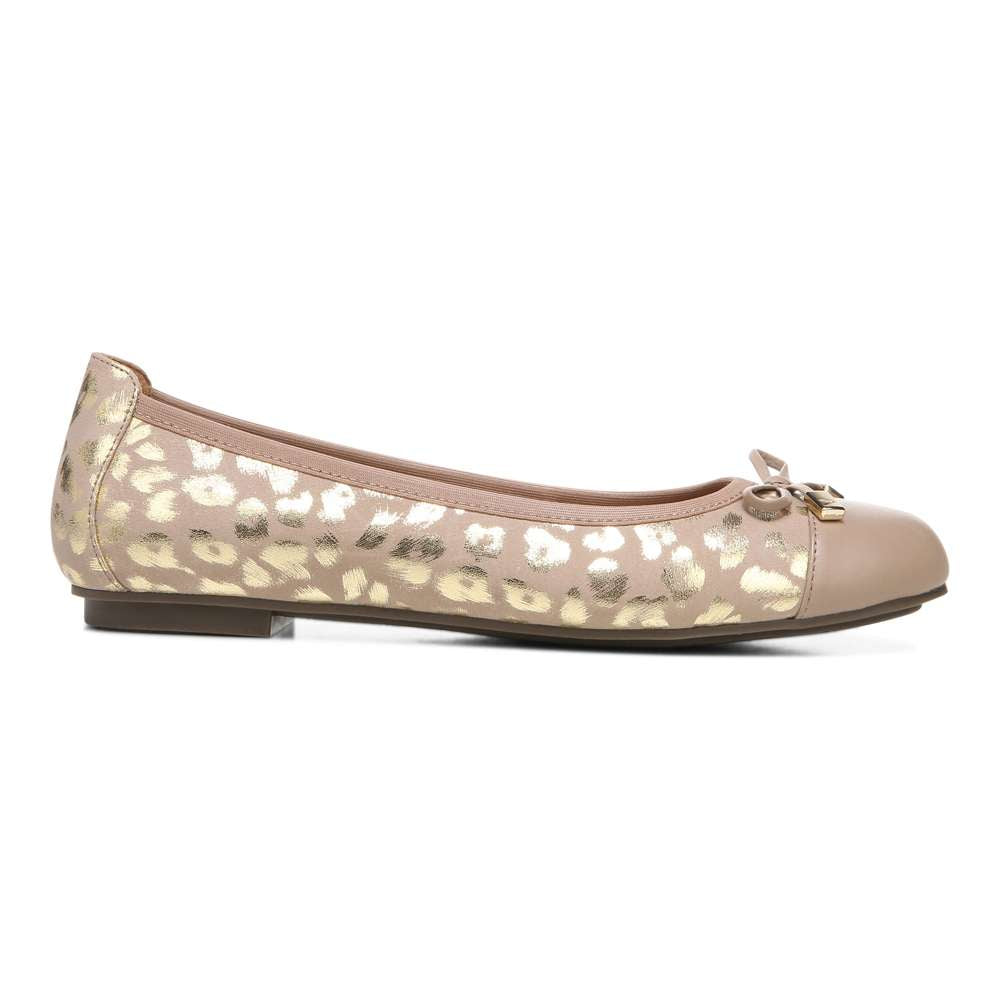 Minna Ballet Flat - Dark Taupe Leopard