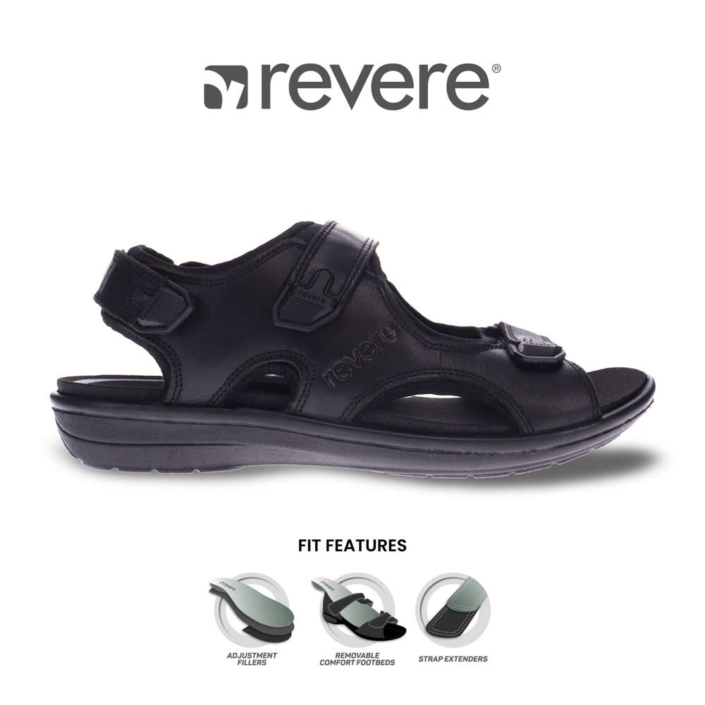 Montana Back Strap Sandal - Black