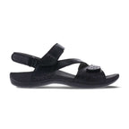 Amber Back Strap Sandal - Black