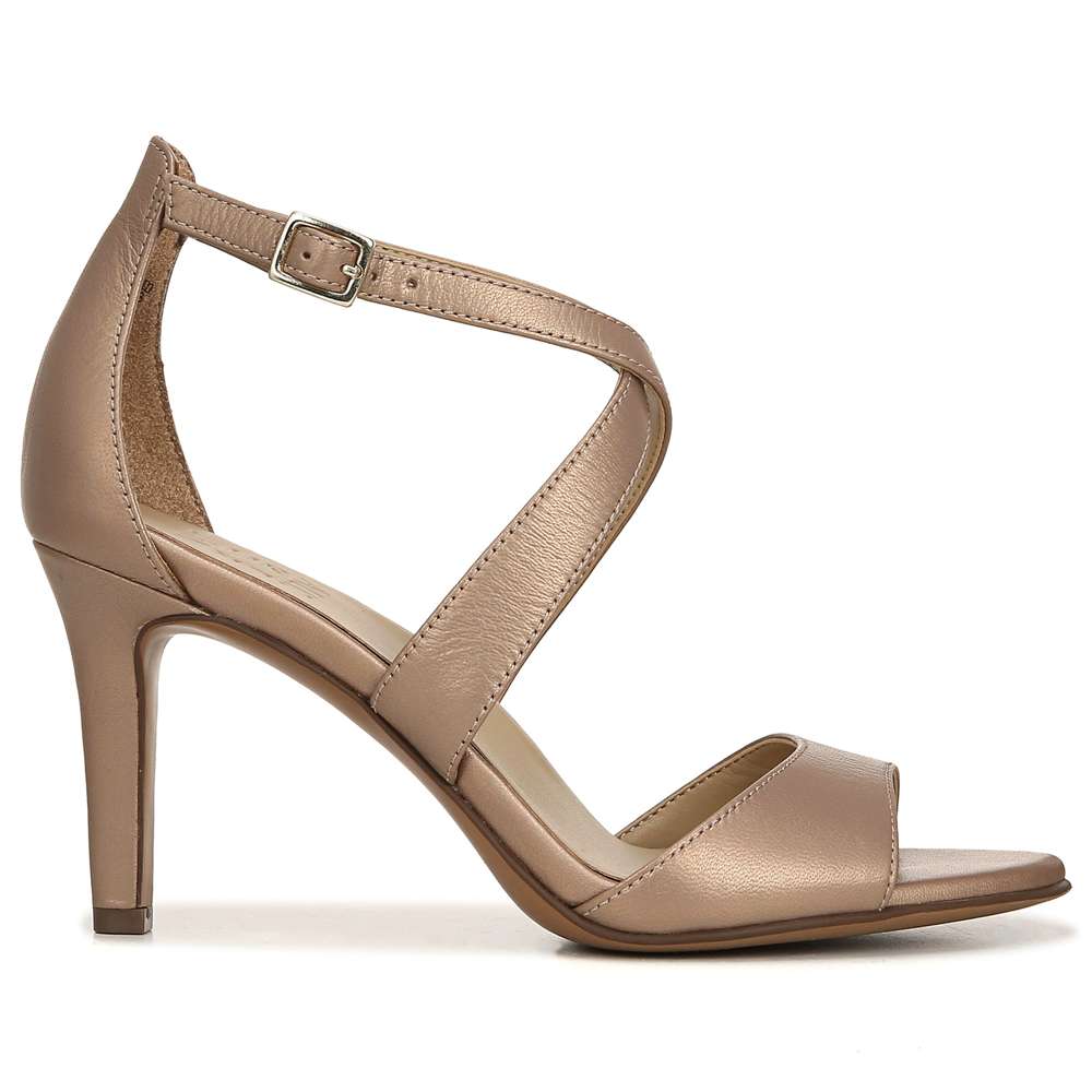 Kyra Heeled Sandal - Ginger Snap