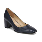 Willow Block Heel - Navy