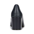 Willow Block Heel - Navy