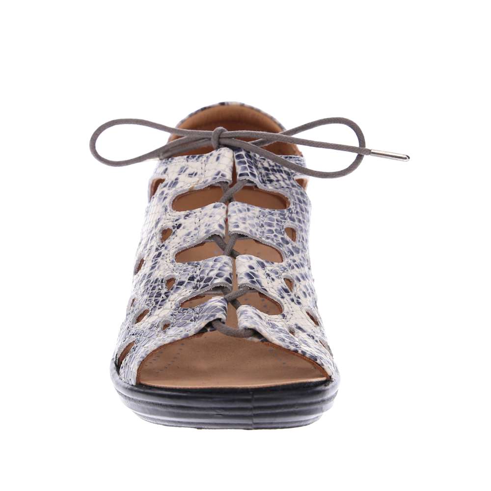Napier Ghillie Sandal - Natural Snake