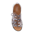 Napier Ghillie Sandal - Natural Snake 2