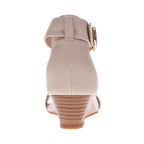 Nasia Wedge Sandal - Beige