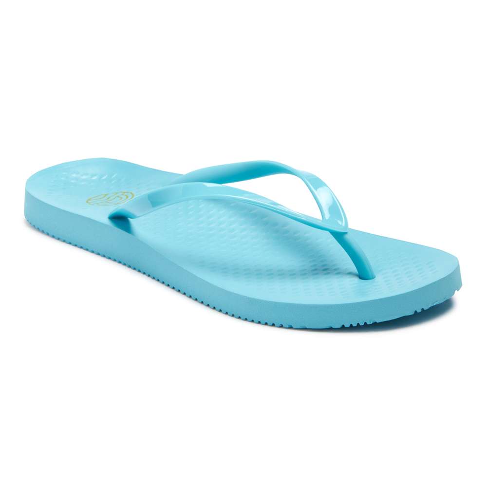 Noosa Solid Toe Post Sandal - Ocean