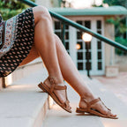 Olympia Adjustable Sandal - Black