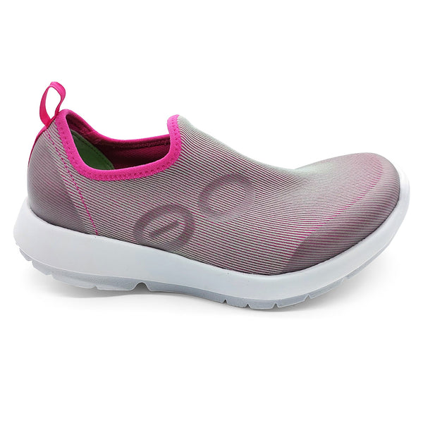 Oofos Women's Oomg Sport Women's Shoe White Fushia