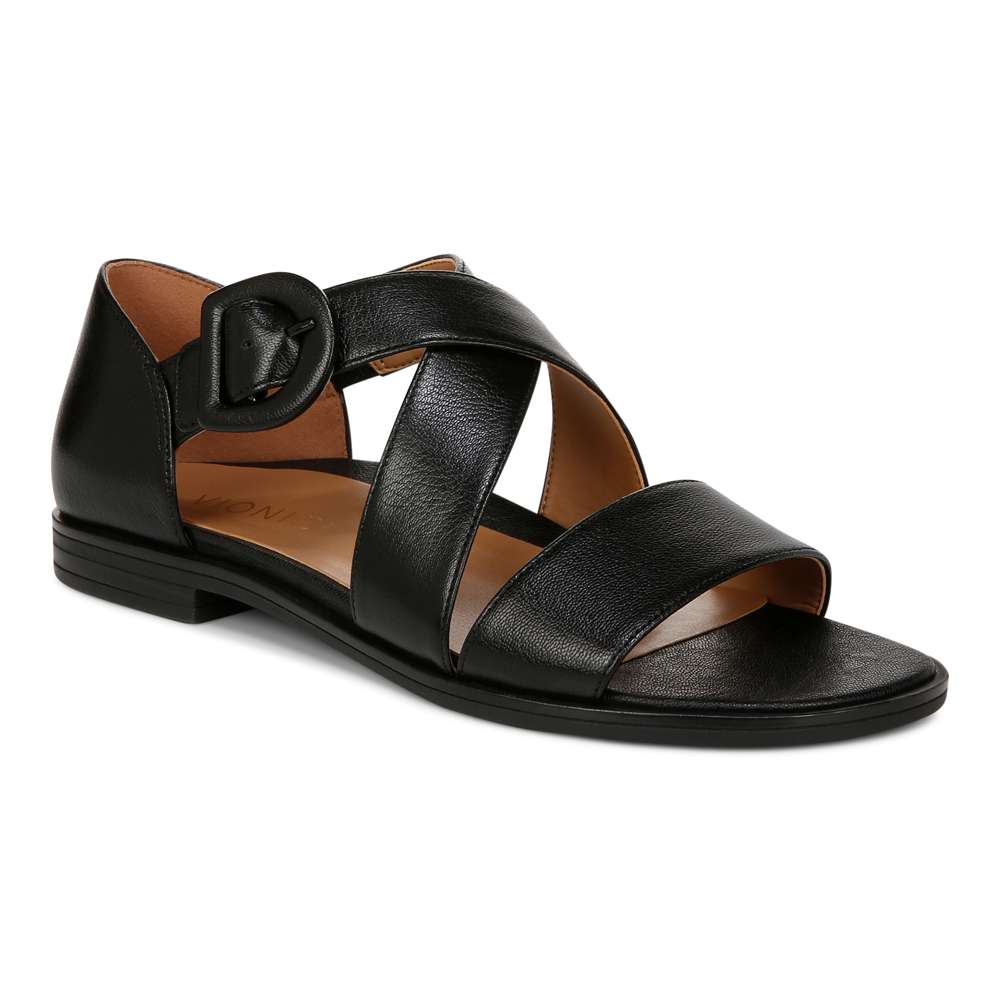 Pacifica Strappy Sandal - Black