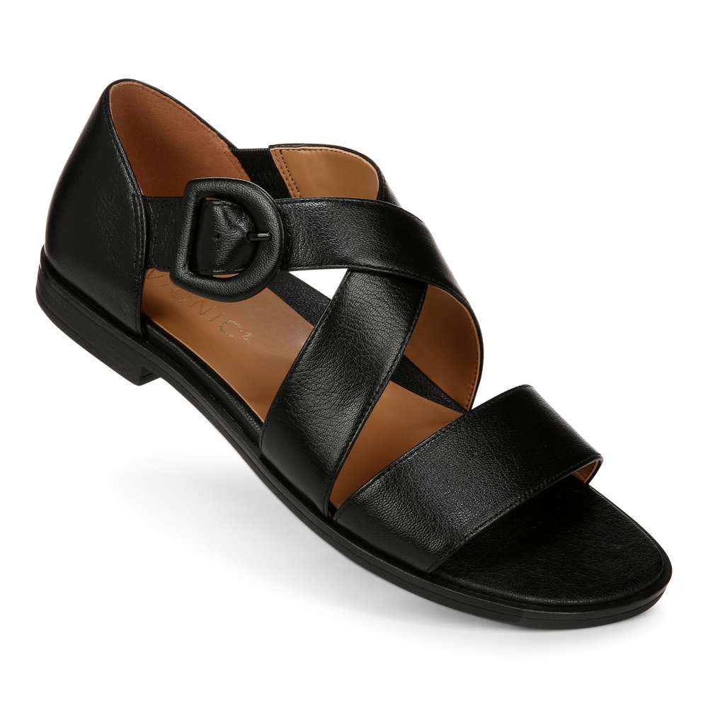 Pacifica Strappy Sandal - Black