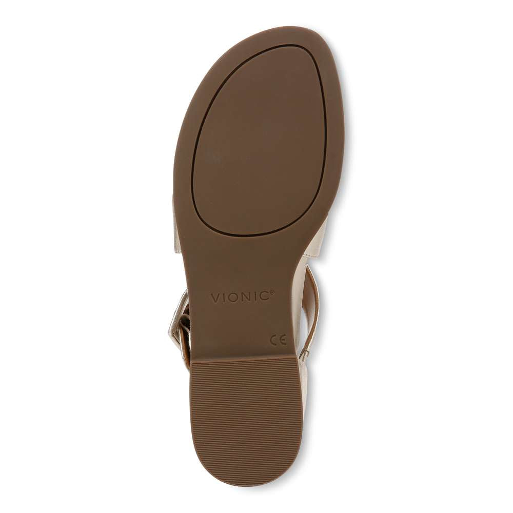 Pacifica Strappy Sandal - Gold