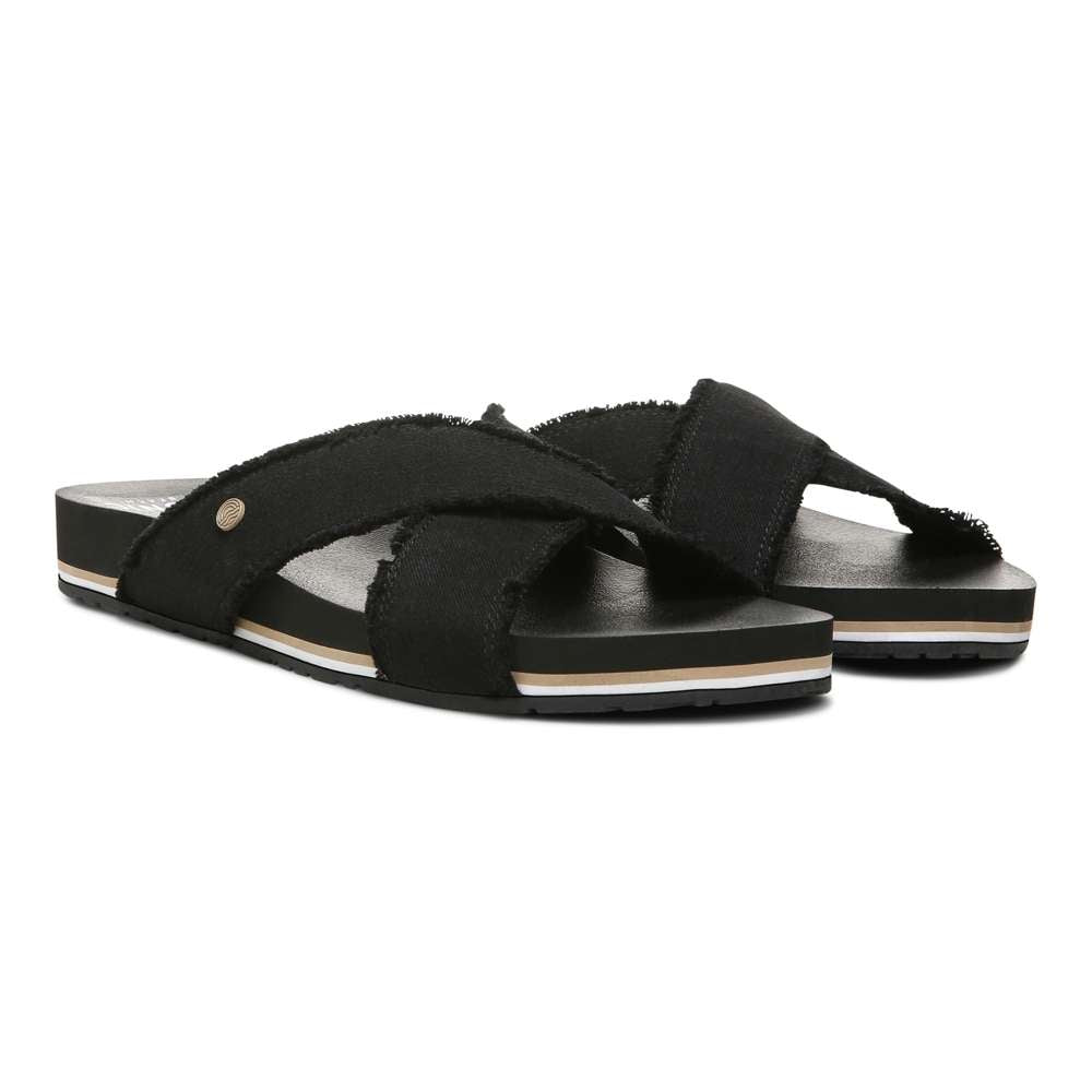 Panama Beach Slide - Black Canvas