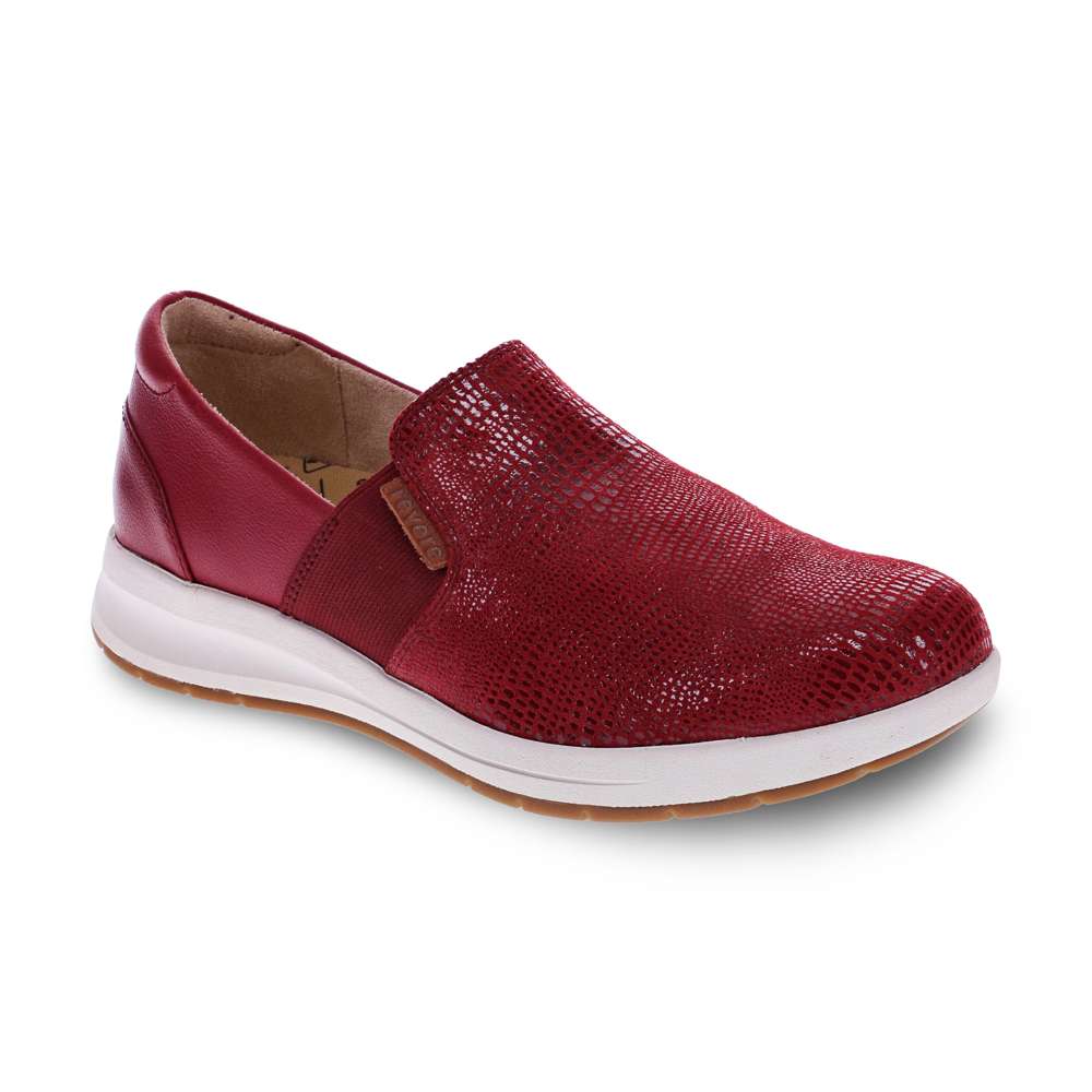 Panama Slip-On Casual Sneaker - Cherry Lizard