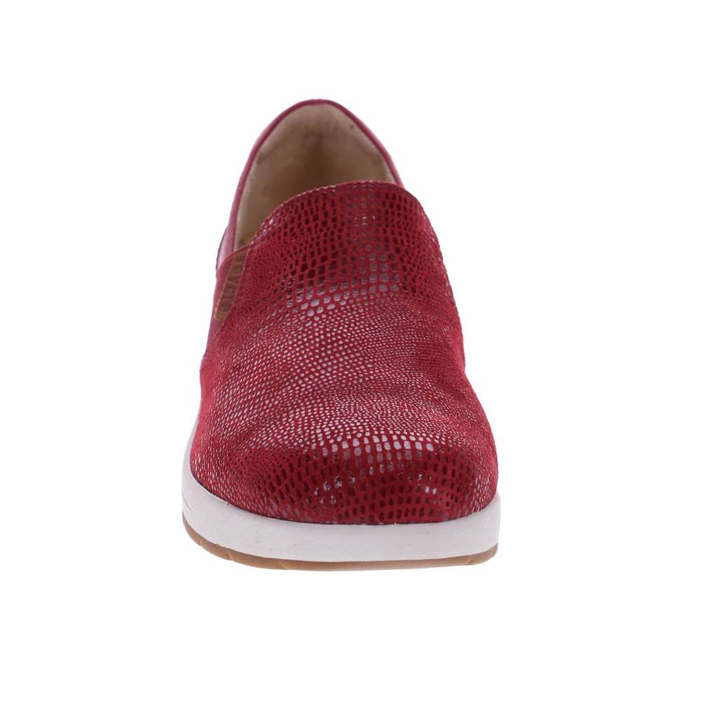 Panama Slip-On Casual Sneaker - Cherry Lizard