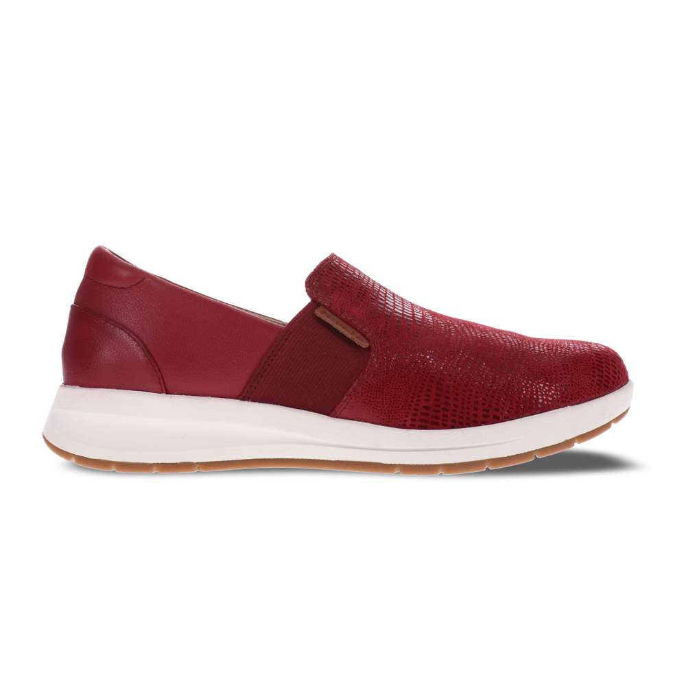 Panama Slip-On Casual Sneaker - Cherry Lizard