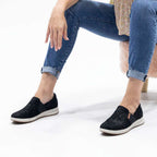 Panama Slip-On Casual Sneaker - Cherry Lizard