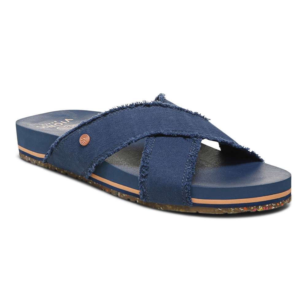 Panama Beach Slide - Navy