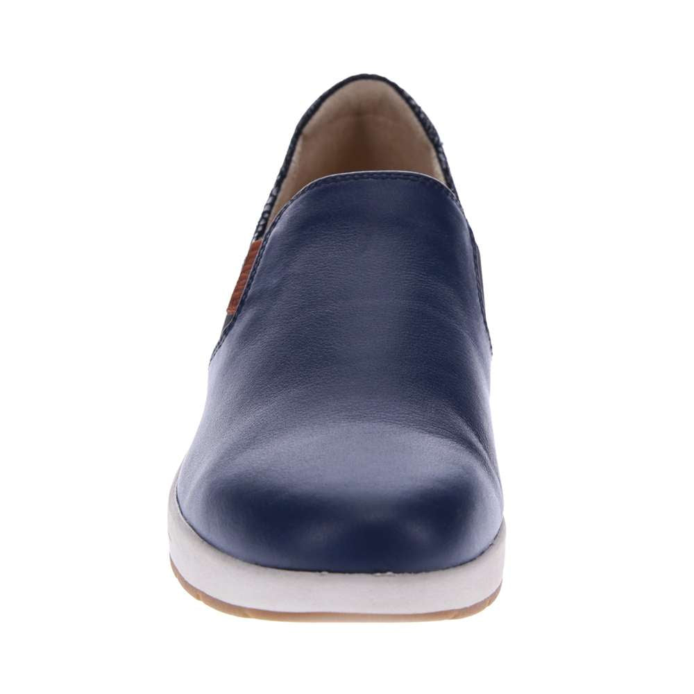 Panama Slip-On Casual Sneaker - Blue French/Black Lizard