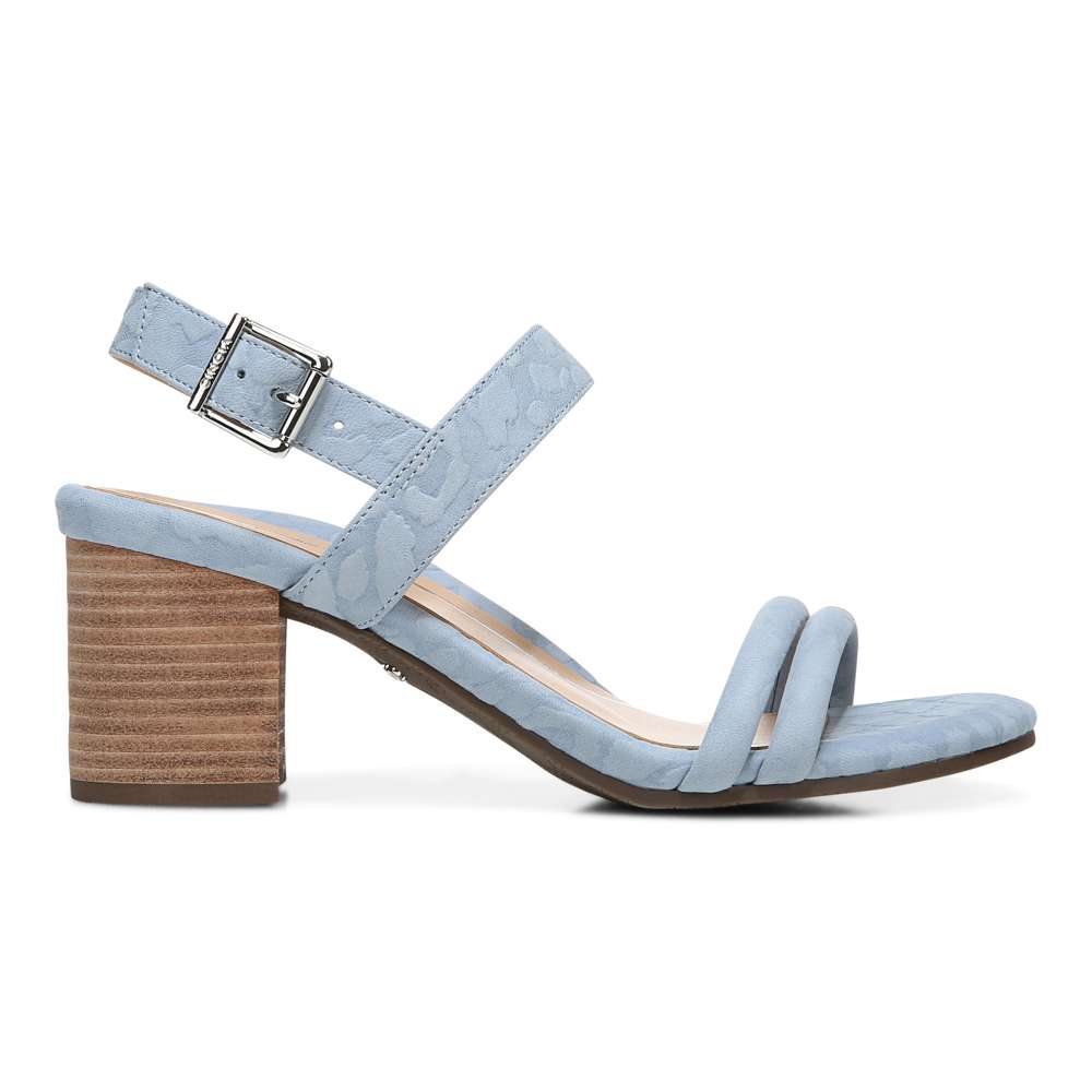 Paula Block Heel - Sky