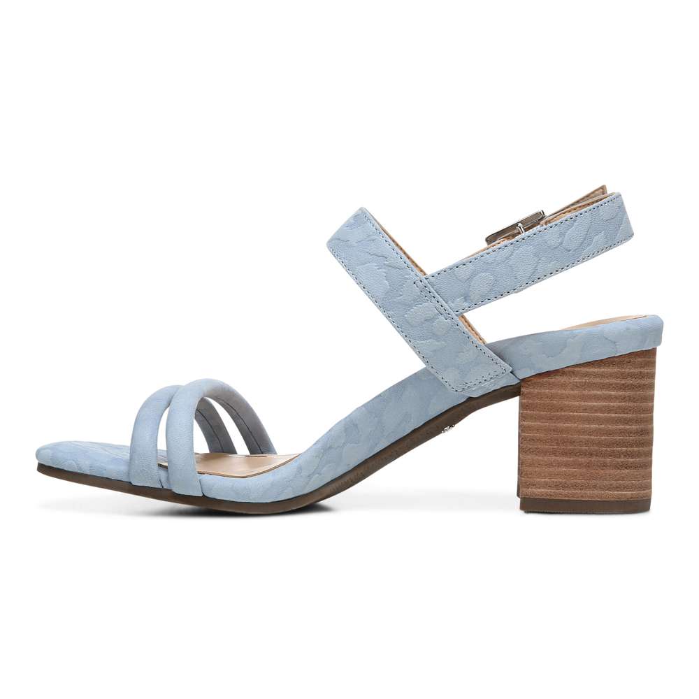 Paula Block Heel - Sky