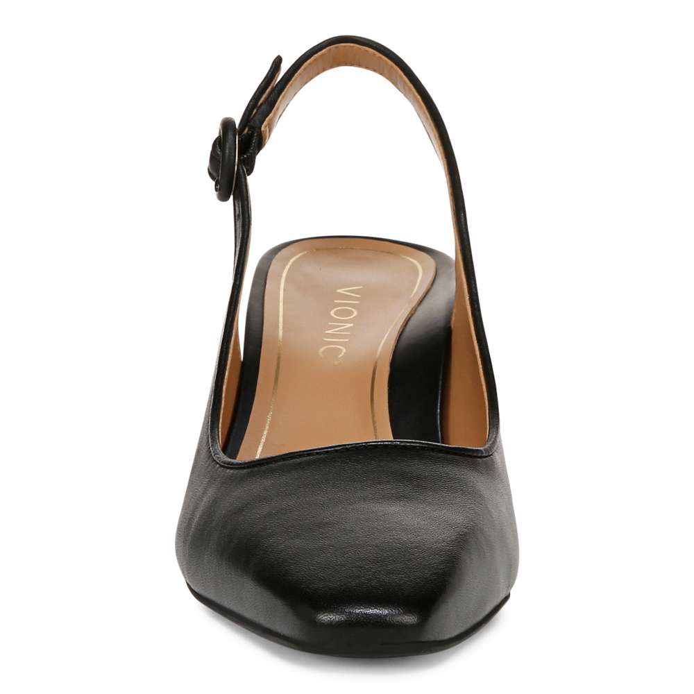Perris Slingback Heel - Black