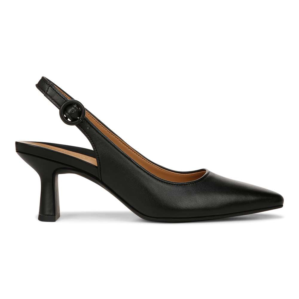 Perris Slingback Heel - Black