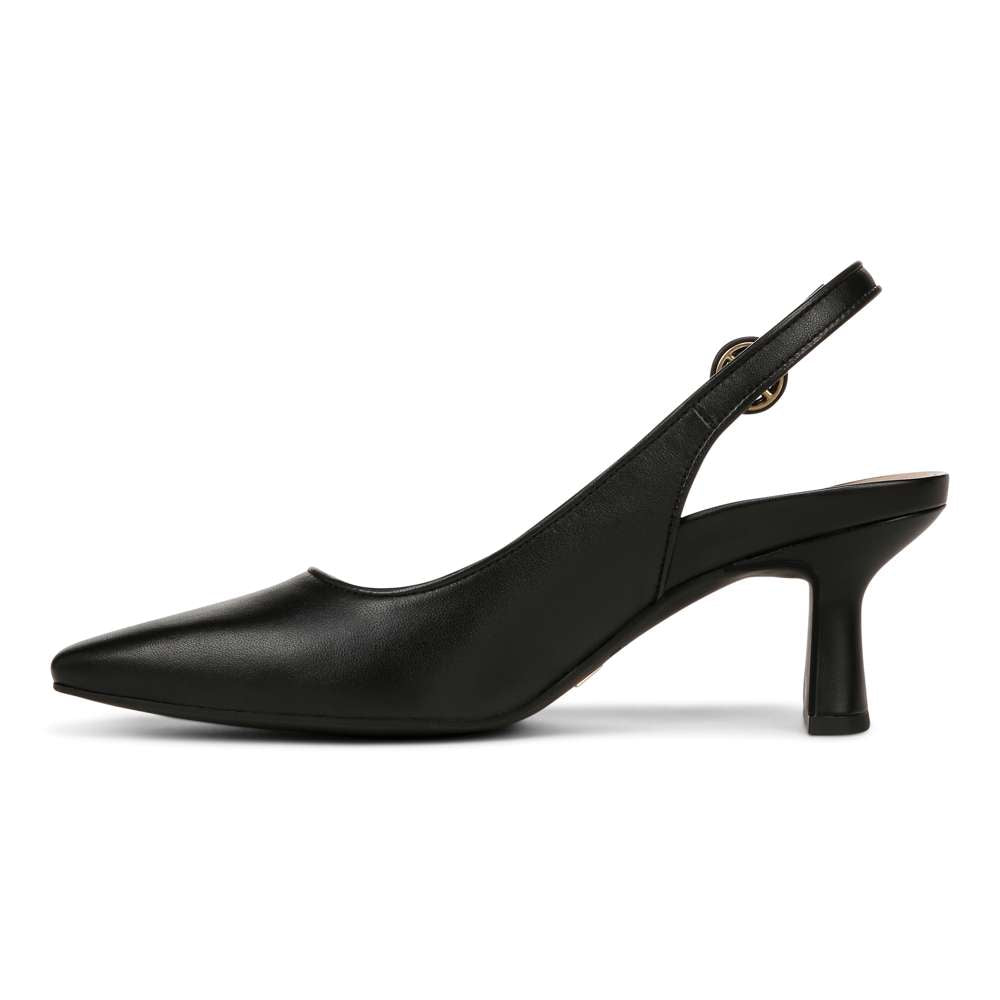 Perris Slingback Heel - Black