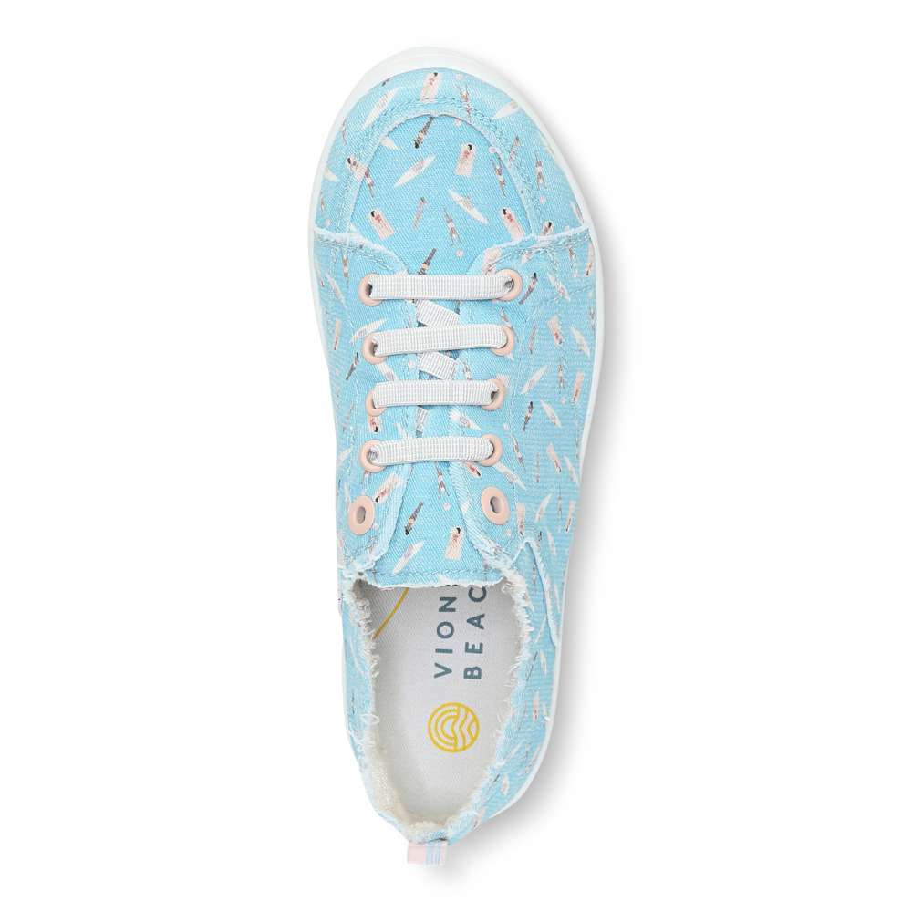 Pismo Casual Sneaker - Porcelain Blue Fun Sun