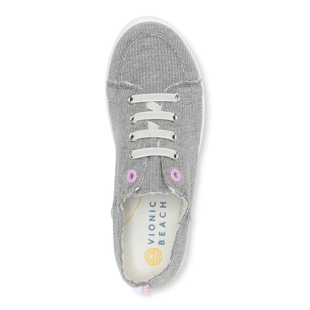 Pismo Casual Sneaker - Charcoal Waffle Knit