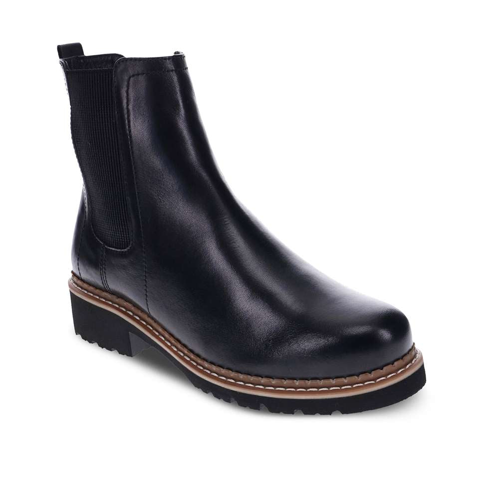 Polly Zip Boot - Black