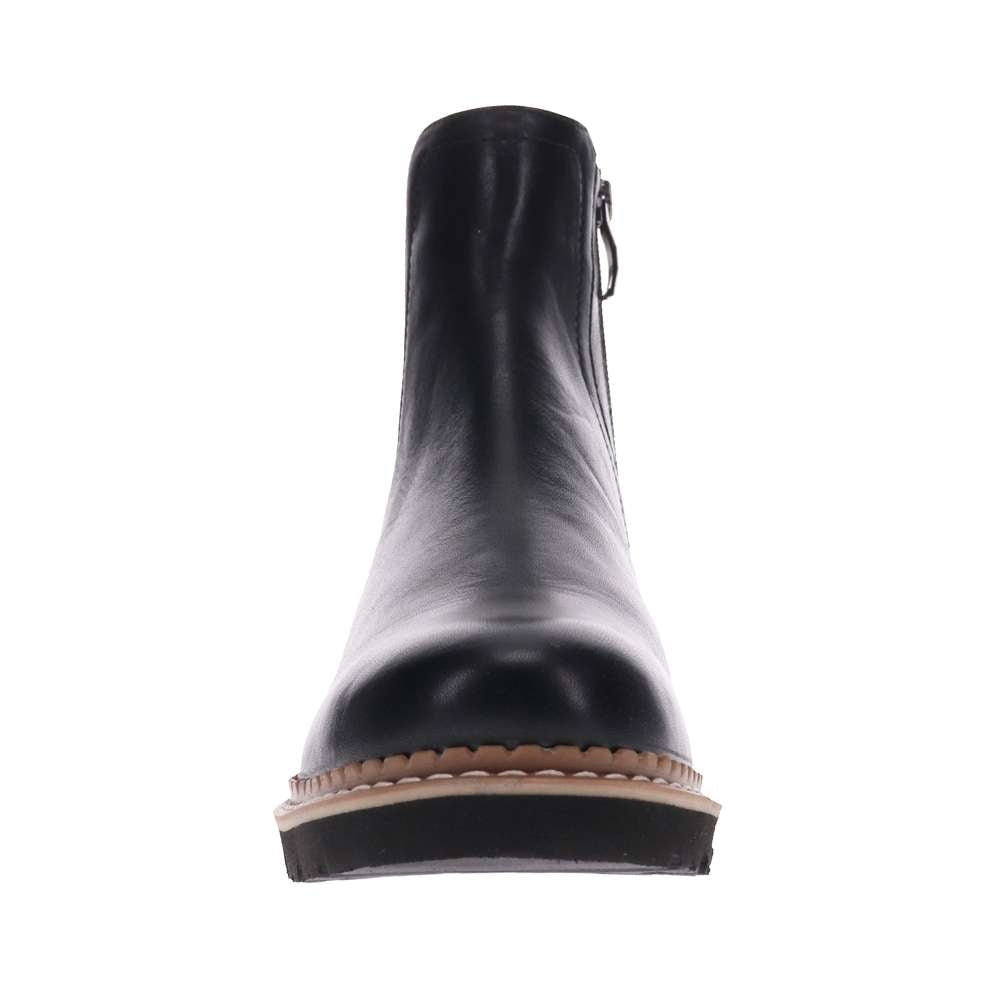 Polly Zip Boot - Black