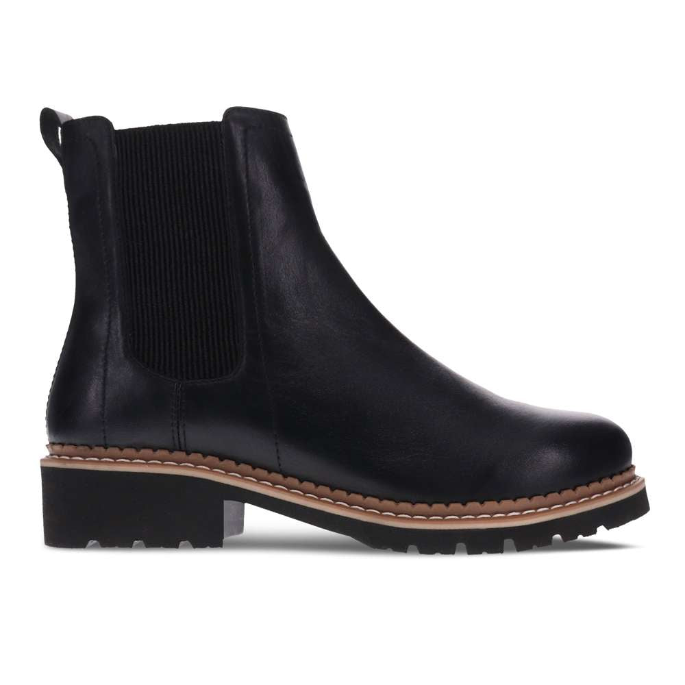 Polly Zip Boot - Black