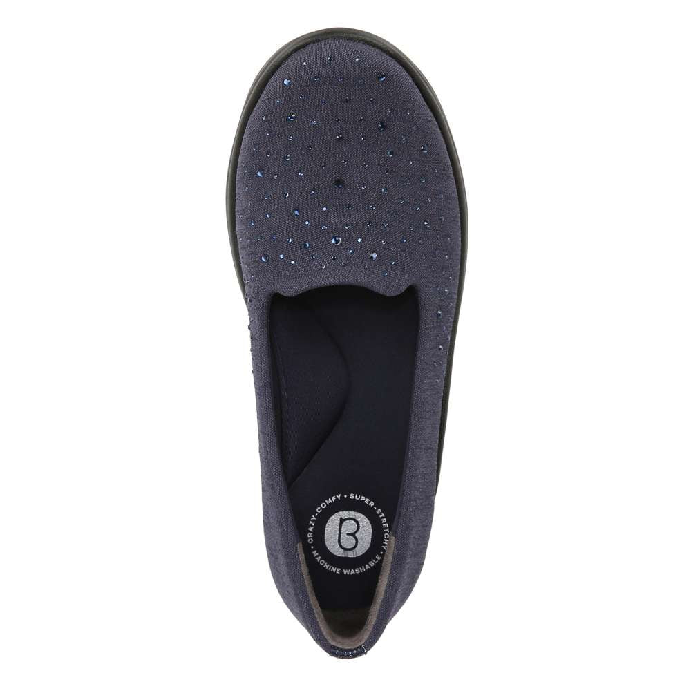 Poppyseed 3 Slip-On - Navy Blazer Rhinestone
