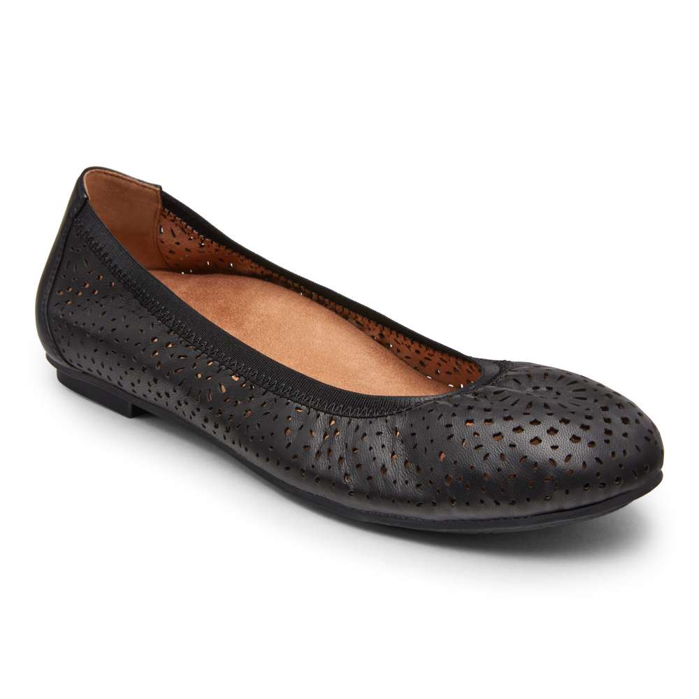 Robyn Perf Flat - Black