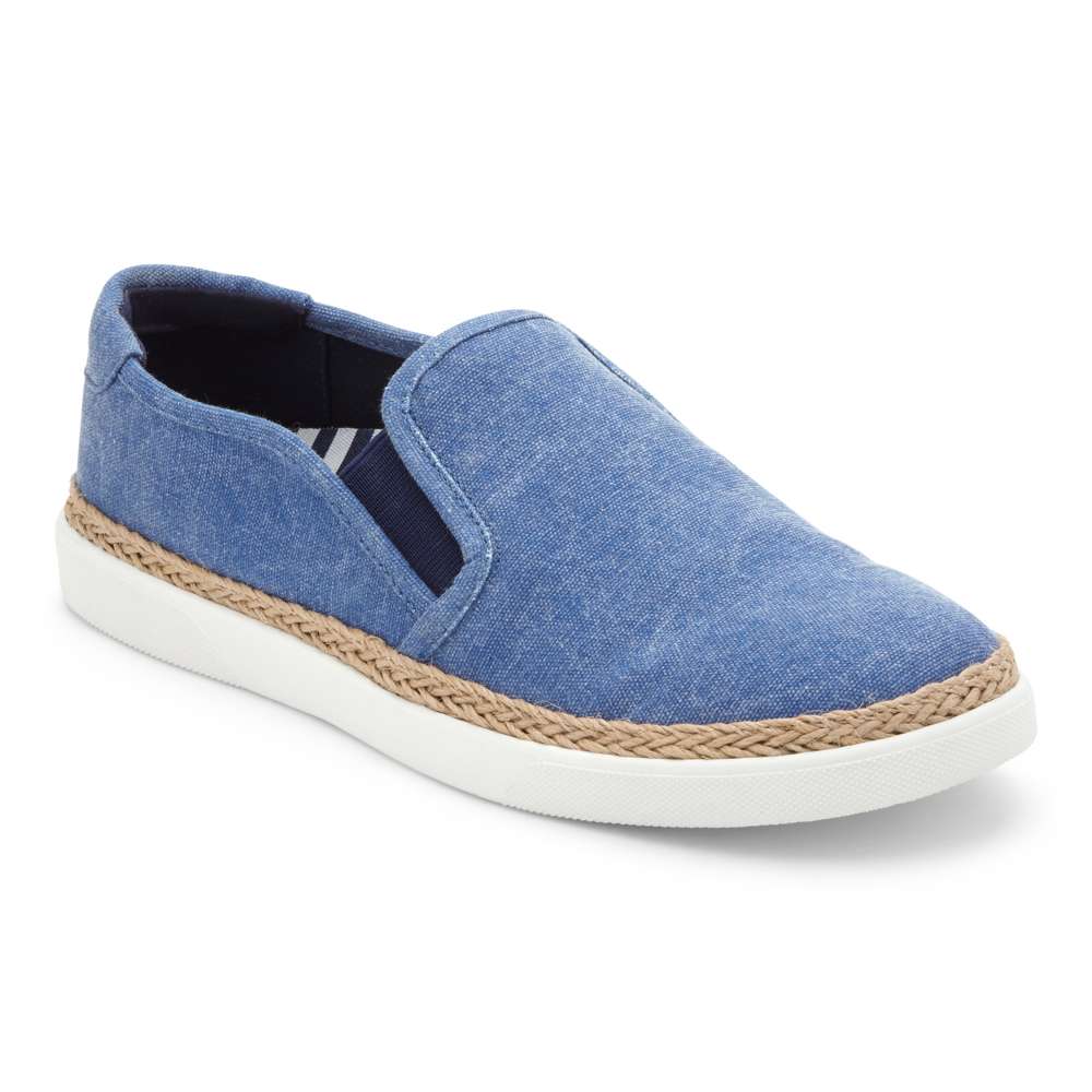 Rae Slip-On Sneaker - Navy