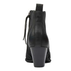 Raina Heeled Ankle Boot - Black